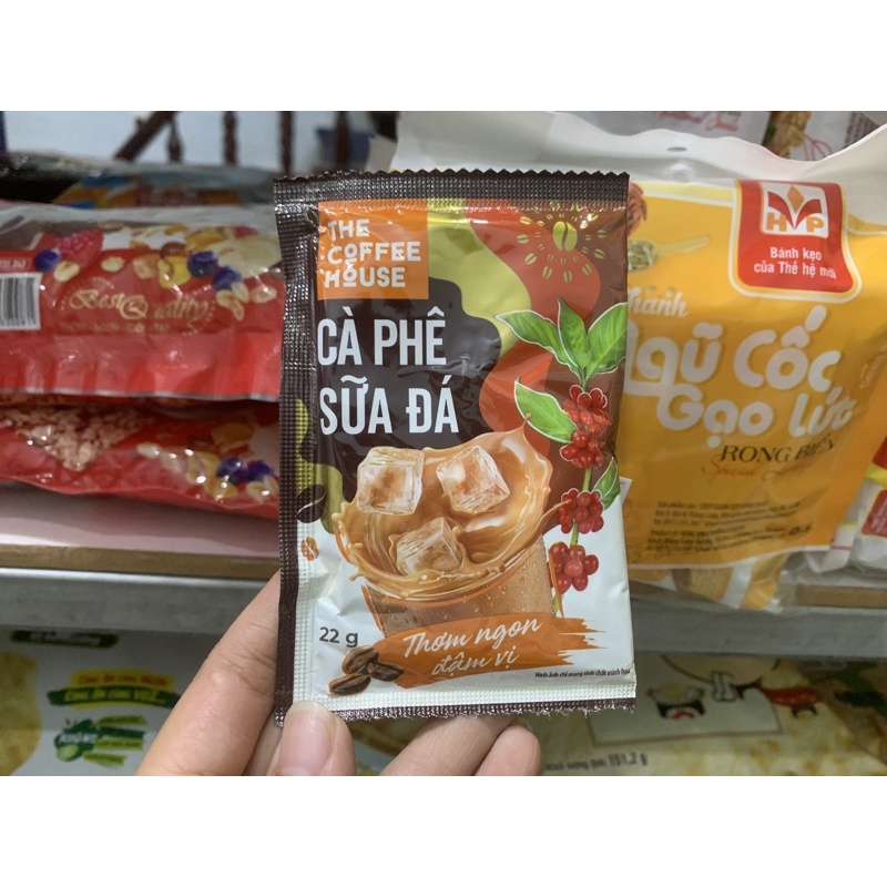 Cà phê The Coffee House sữa đá 22g ( 1 gói lẻ)