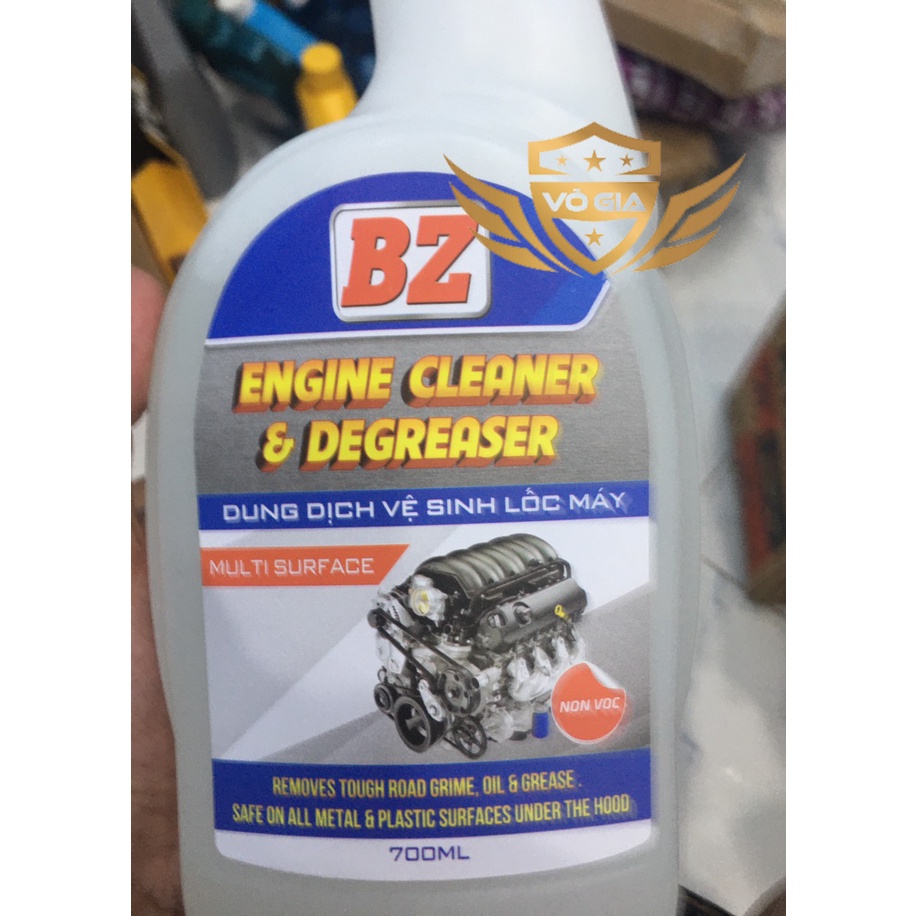 BZ dung dịch vệ sinh lốc máy dầu mỡ BZ ENGINE CLEANER