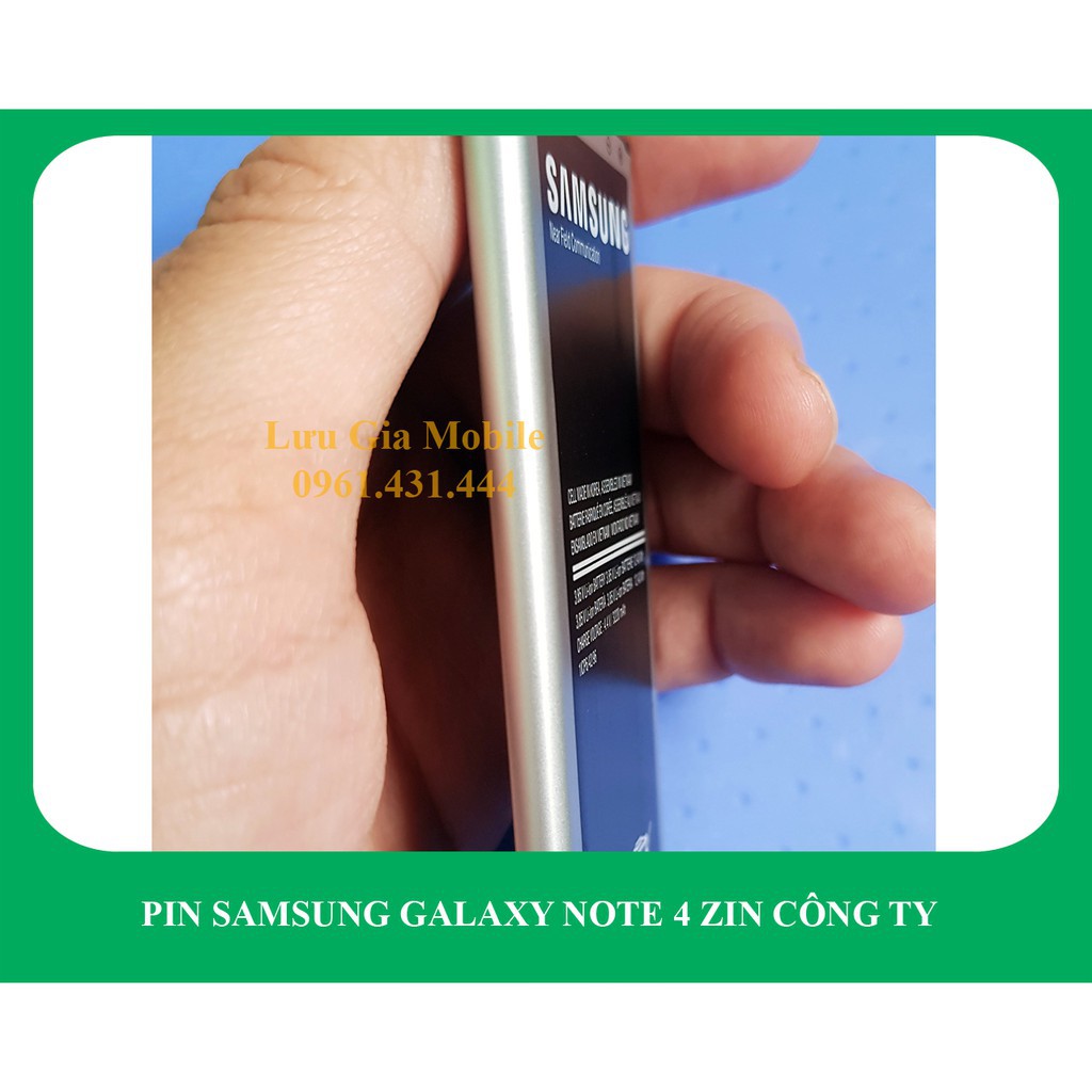 2021- Pin Samsung Galaxy Note 4 công ty N910 | Note 4 2 Sim N9100 | Note 4 Edge N915