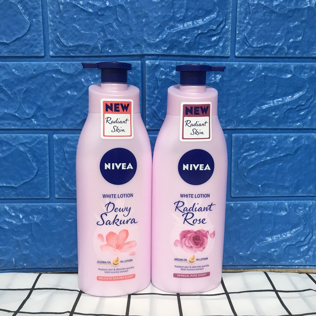 Sữa Dưỡng Thể Nivea Phục Hồi Dưỡng Trắng Da Chính Hãng Công Ty (350~400ml)