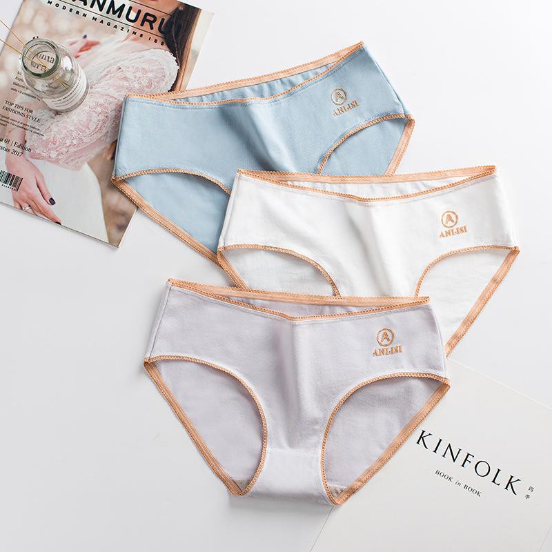 Quần lót nữ cotton chữ nổi kháng khuẩn thun lạnh dễ thương sexxy gợi cảm (8 màu) | WebRaoVat - webraovat.net.vn