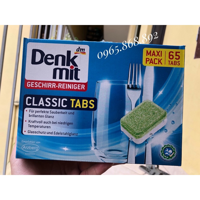 VIÊN RỬA BÁT DENKMIT_ HÀNG ĐỨC