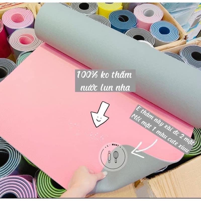 Thảm Tập Yoga Cao Su Non