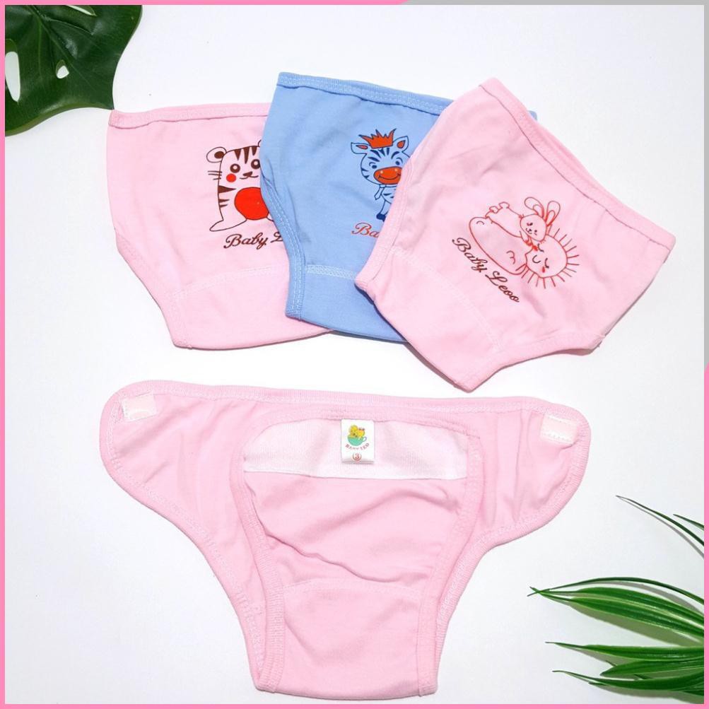 Quần đóng bỉm cho trẻ sơ sinh - quần đóng bỉm Baby Leo size cho bé 3 đến 8kg - Ahimom