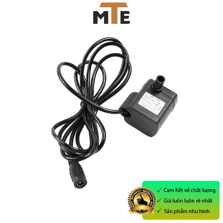  Bơm chìm mini 5.5-12V 3W 200 L/H DC-1020 bơm tiểu cảnh, bể cá, điều hòa nước