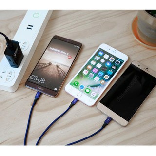 Cáp Sạc 3 Trong 1 Baseus Rapid Micro USB / Type C / Lightning