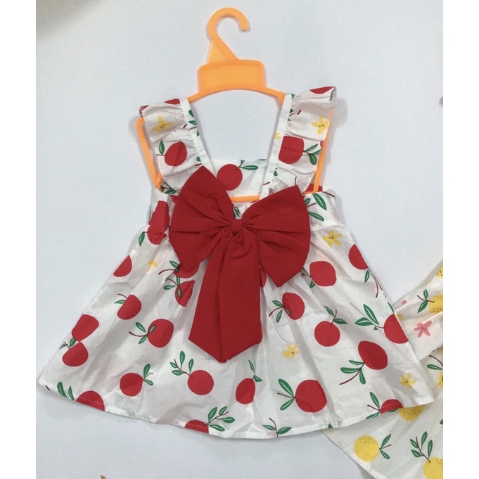 ( sét váy + mũ) Váy cho bé gái size từ 9 – 20kg, đầm bé gái dáng xòe thắt nơ dễ thương xinh xắn. Ảnh và video thật.
