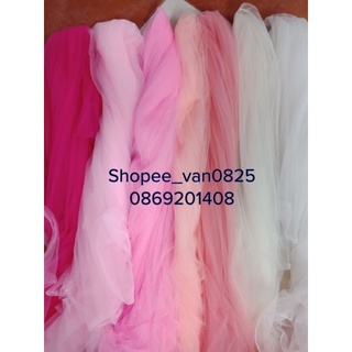 Vải voan lưới tutu