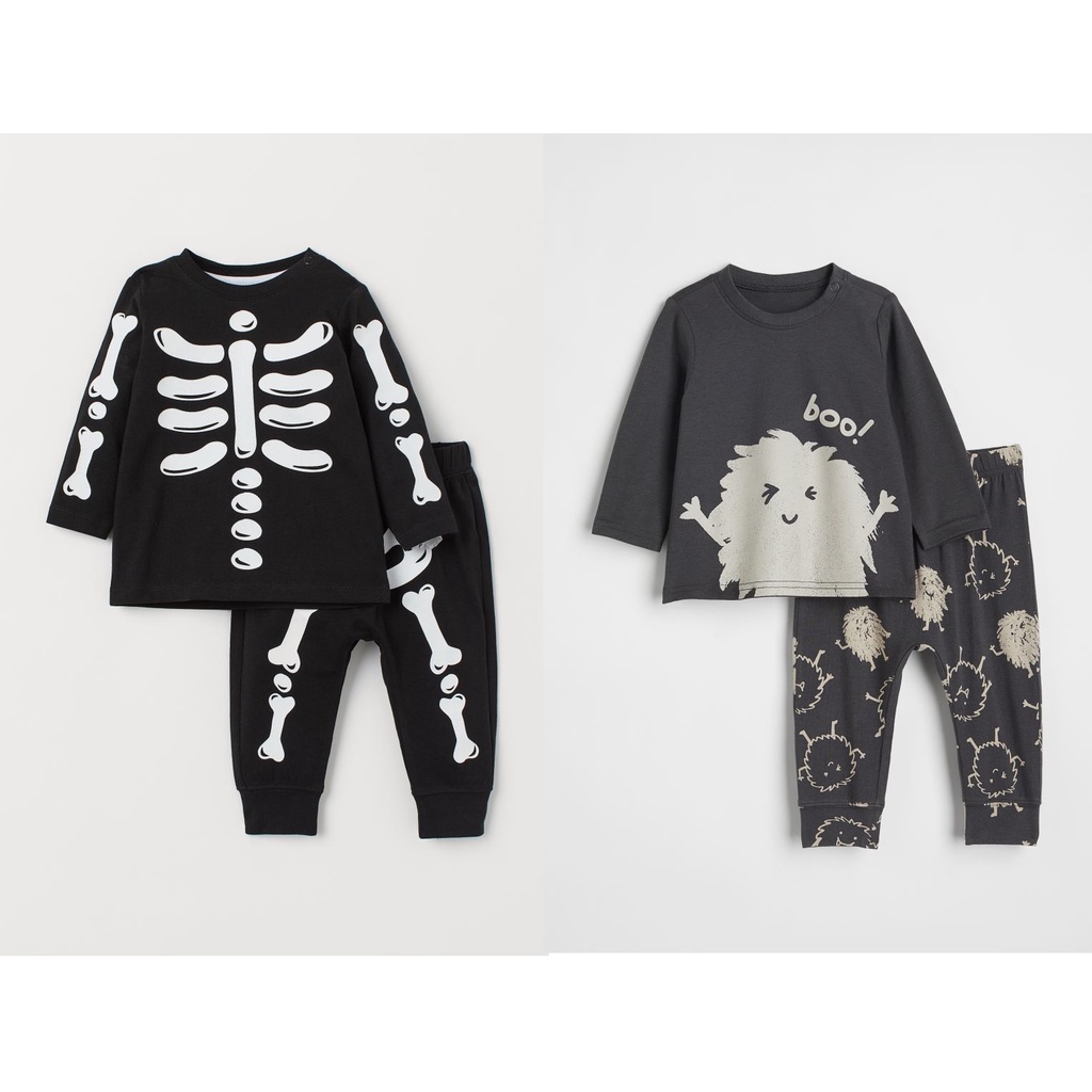 Bộ cotton Hm aut | Săn sale Hm spain | sz 6/9m đến 3/4y