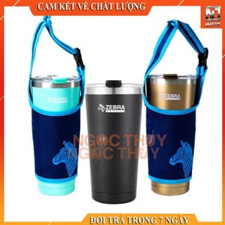 Ly giữ nhiệt  inox 304 Zebra Polar 580ml/870ml - Tặng kèm túi xách vải có quai - 112701-112702