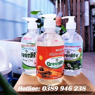 Nước rửa tay Greenlife 500ml - Hàng sẵn kho