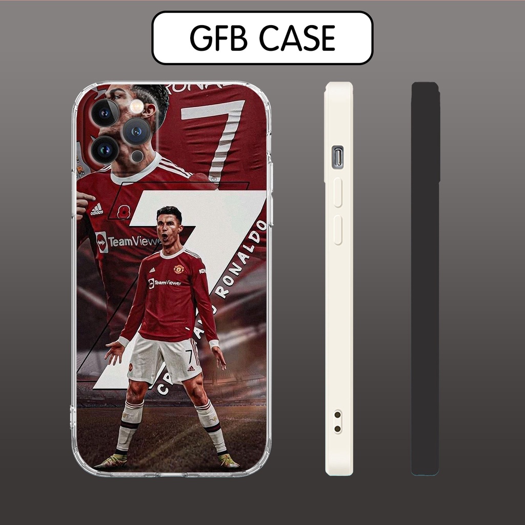 Ốp lưng ronaldo la lớn poster collage pro 13 11 12 promax 7 8 plus xs X Xr  FOO20222488
