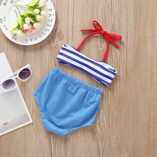 Bộ Đồ Bơi Bikini 2 Mảnh Cho Bé Gái