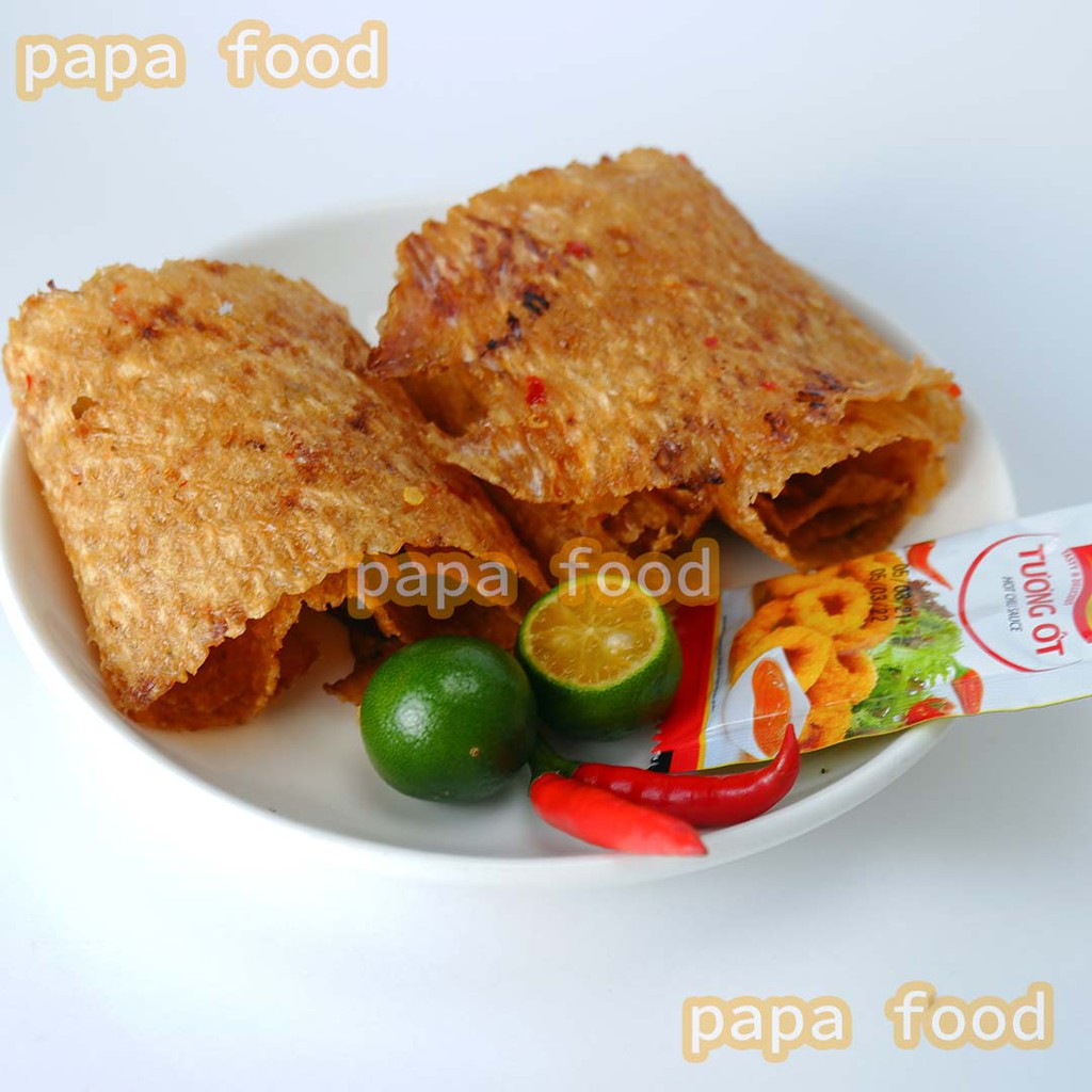 Mực Cán Tẩm Vị Cay Nhẹ 200gr, Hàng Loại 1 Kèm Tương Ớt. Đồ Ăn Vặt Hà Nội