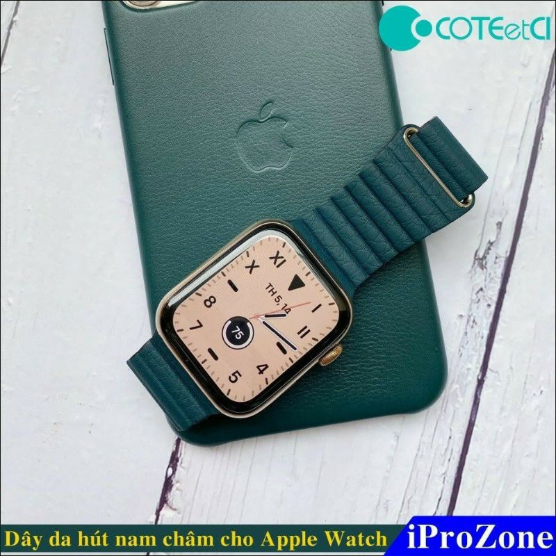 Dây đeo COTeetCI da Leaether LinK cho Apple Watch Size 38, 40, 42, 44mm mẫu mới 2020 da xịn ( Chính Hãng )