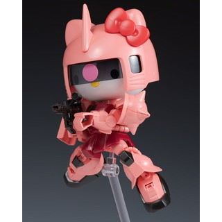 Mô hình lắp ráp Gunpla SD CS Hello Kitty Zaku II Bandai