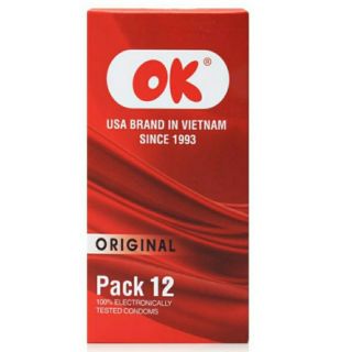 Bao cao su Ok Thái Hộp 12 chiếc