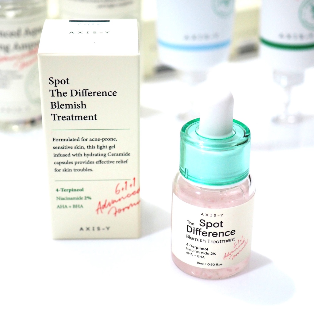 Axis-Y Tinh chất Spot The Difference Blemish Treatment 15ml