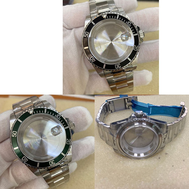 Dây Đồng Hồ Bằng Thép Không Gỉ 39.5mm Cho Đồng Hồ 8215 8200 Ming Zhu 2813 3804