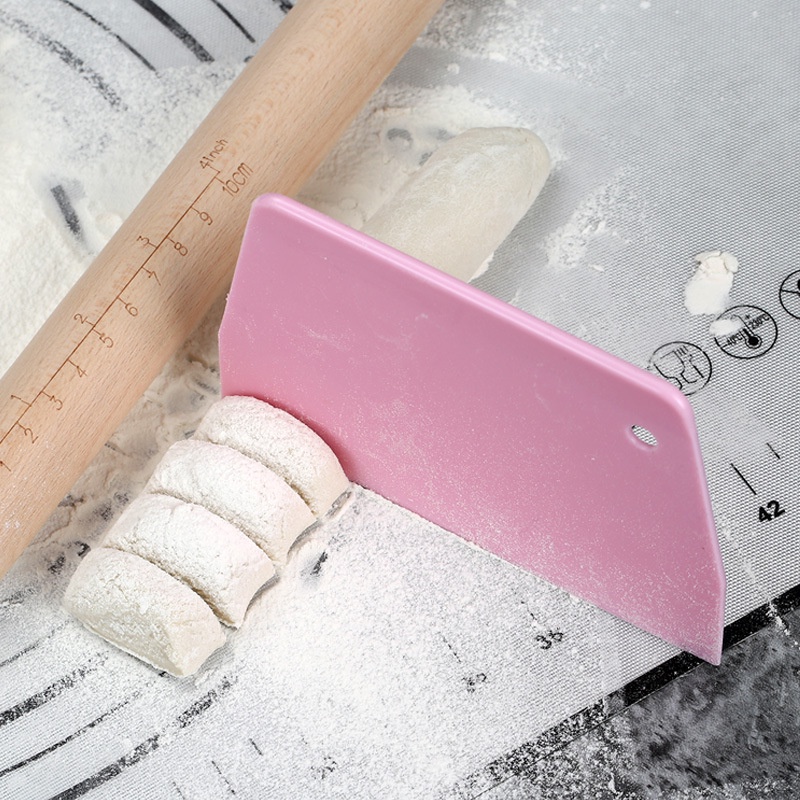 Bộ dụng cụ làm bánh ANAEAT bằng silicone (thảm nhào bột + dao cắt + thanh cán + thìa đong)