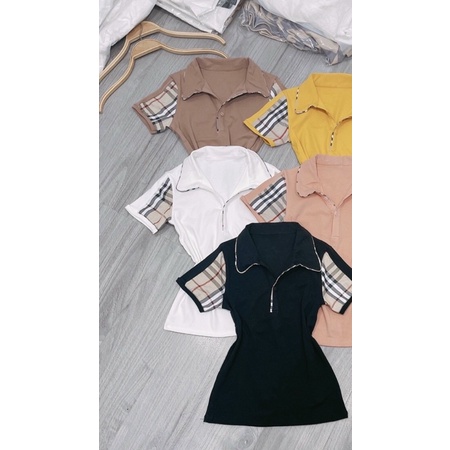 [ XẢ HÀNG 5 NGÀY] áo cổ bẻ 🌹HÌNH THẬT 🌹 áo cổ trụ, áo có cổ | BigBuy360 - bigbuy360.vn