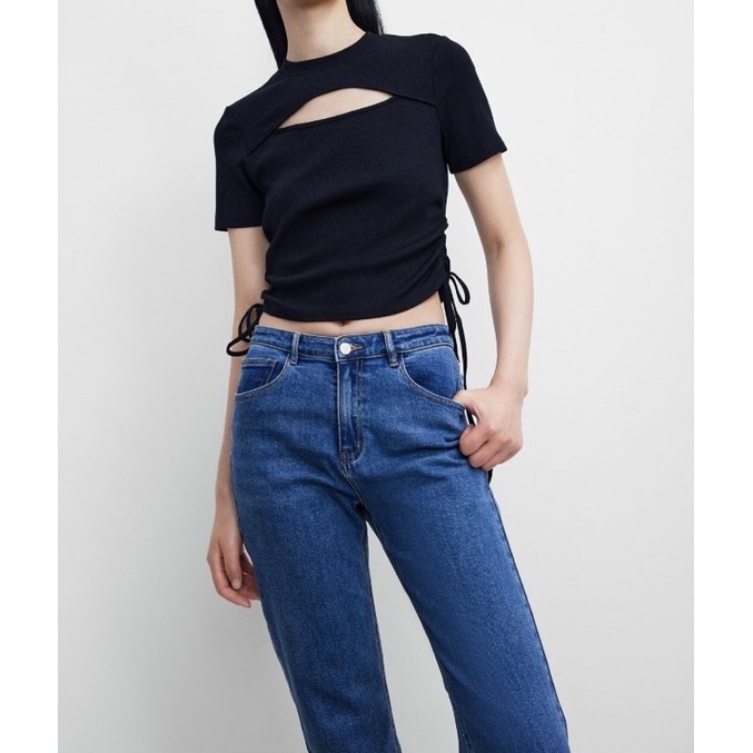 🌴Áo Croptop Rút Dây Hở Ngực Sexy Quyến Rũ - Mã: 95🌴 TV - Fashion