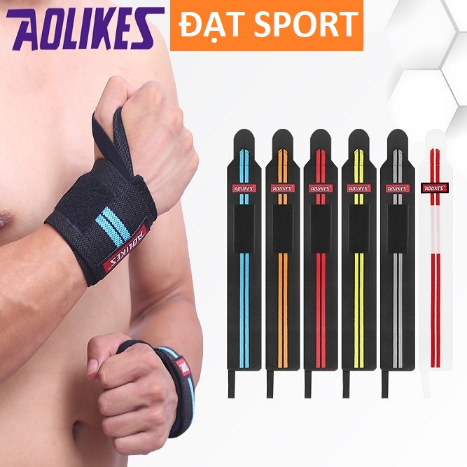 Dây Quấn Cổ Tay Tập Gym, Tập Thể Thao AOLIKES (2 Cái)