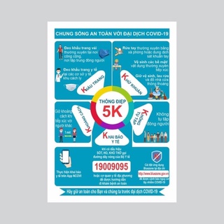 Decal Thông điệp 5k in UV - bóc dán nhanh, dễ dàng
