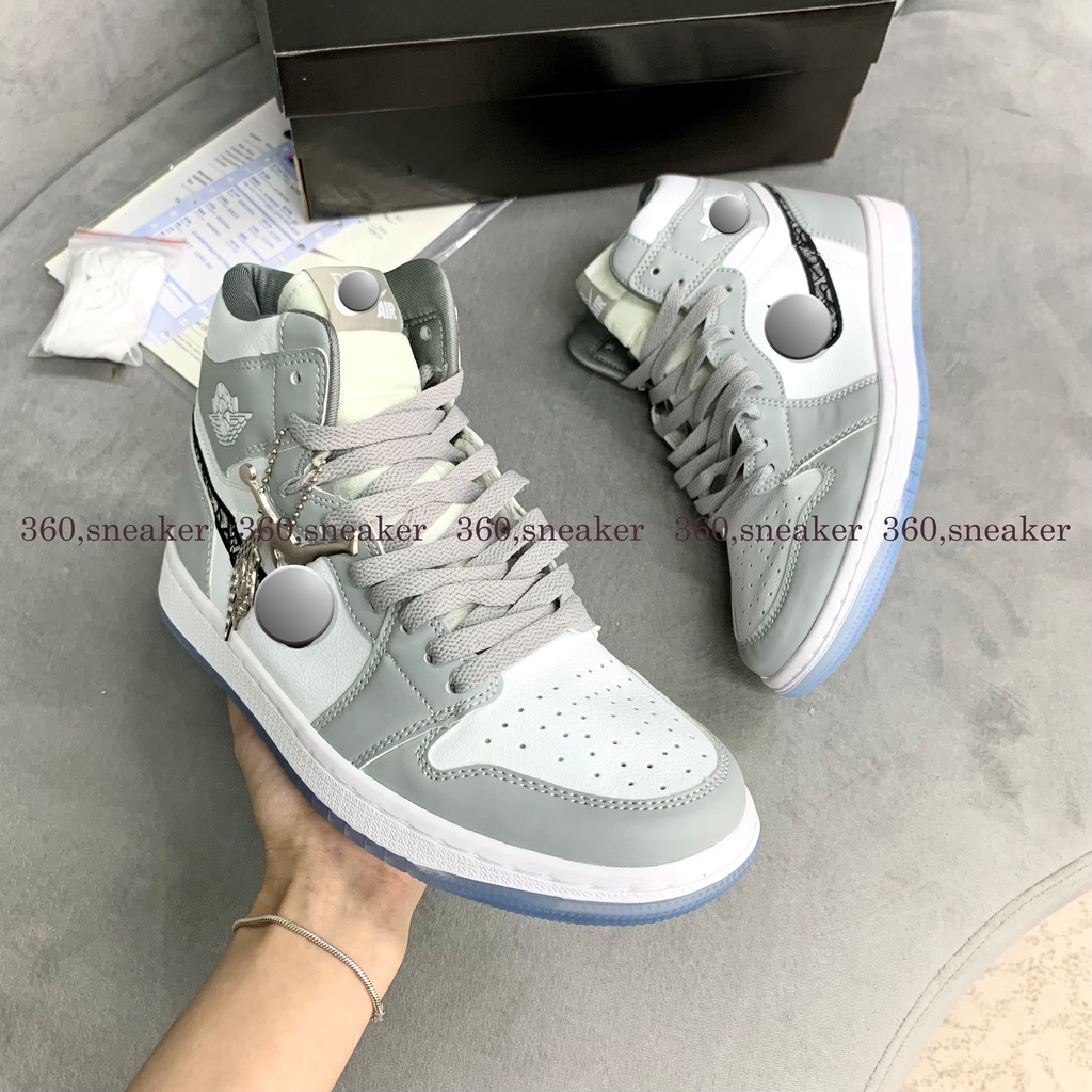 GIÀY THỂ THAO XÁM CỔ CAO ⚡CHUẨN 1:1⚡,GIÀY SNEAKER NAM NỮ | BigBuy360 - bigbuy360.vn