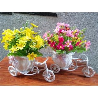 Xe đạp hoa trang trí