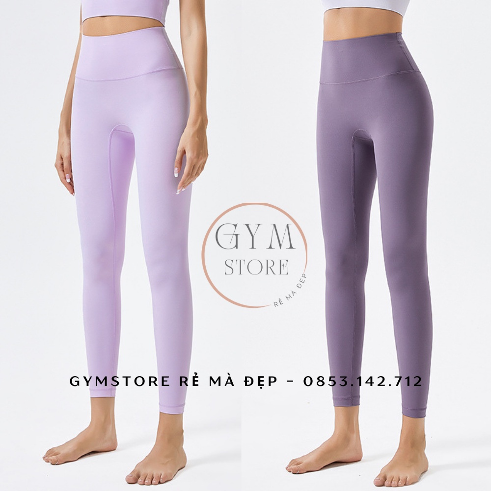 Quần Legging SPANDEX Tập YOGA Pilate ❤️𝐇𝐀̀𝐍𝐆 𝐗𝐈̣𝐍❤️ Thun 219 Lulu Siêu Co Giãn Gen Bụng Nâng Mông Thể Thao Nữ 𝐆𝐘𝐌𝐒𝐓𝐎𝐑𝐄