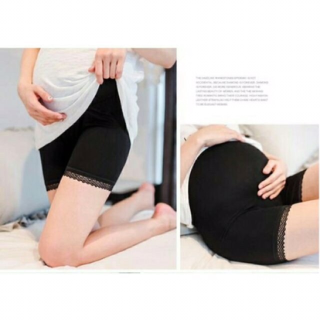 Quần Đùi Mặc Váy Bầu Cạp Chéo cao cấp