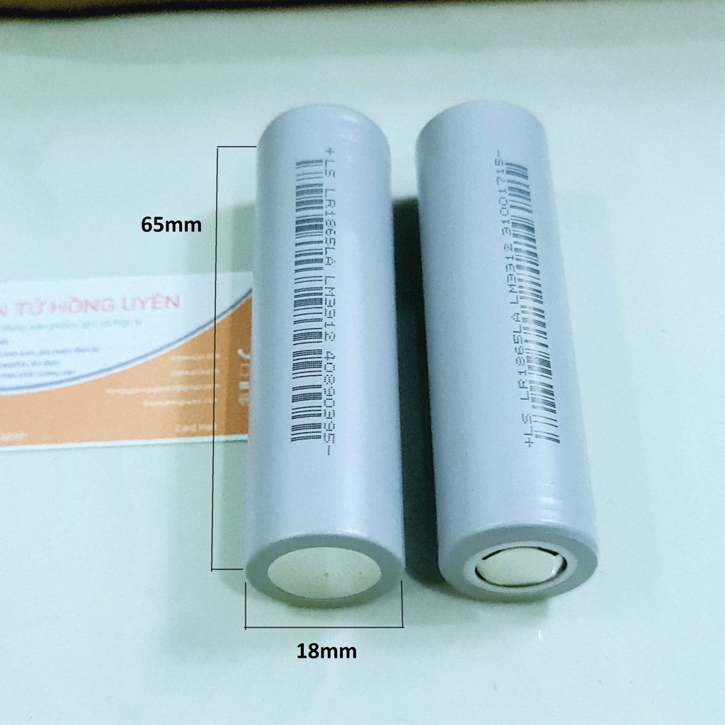 Combo 5 Cell pin Lishen xám 2000mAh - Dòng xả 20A, nội trở thấp chuyên dùng đóng pin máy khoan, pin sạc dự phòng, pin xe
