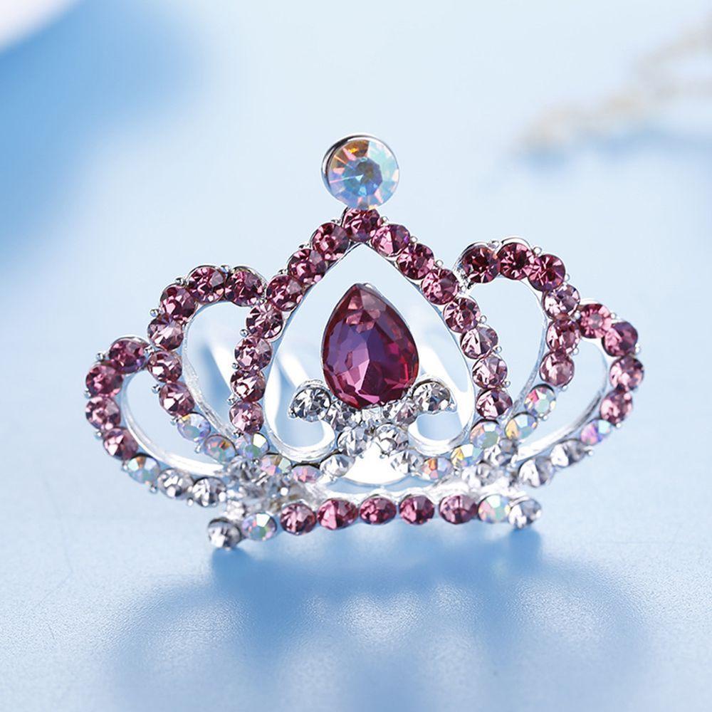 JARRED Lược Cài Tóc Hình Vương Miện Mini Dễ Thương