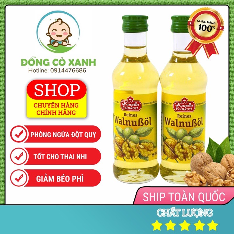 Dầu Óc Chó Kunella Feinkost 100ml - Đức