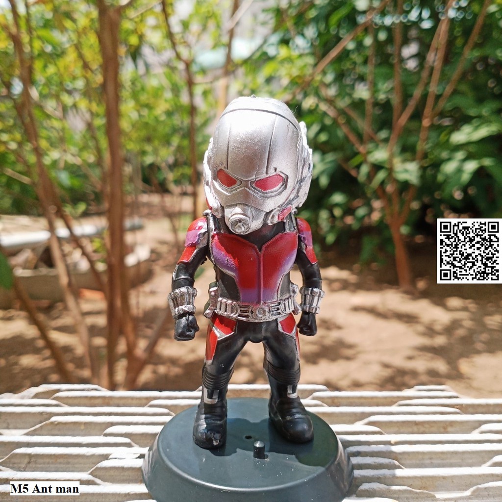 1586 Mô hình chibi lực lượng siếu Anh hùng Marvel Avengers nhiều nhân vật Spider Man Thanos Venom Ant man,...