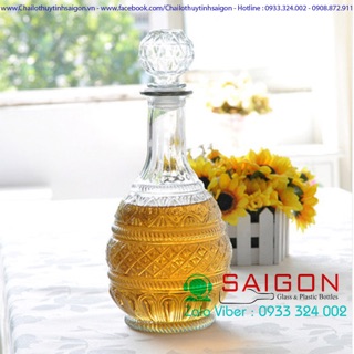 Chai thuỷ tinh đựng rượu (BCR2)