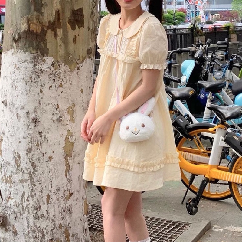 Đầm babydoll búp bê công chúa ngọt ngào