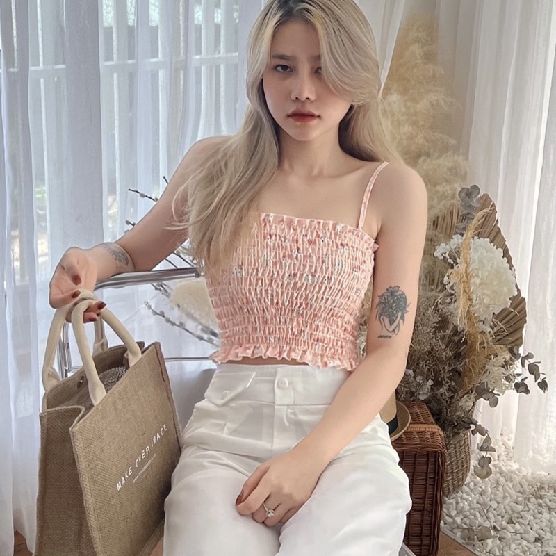 ÁO HAI DÂY HOA