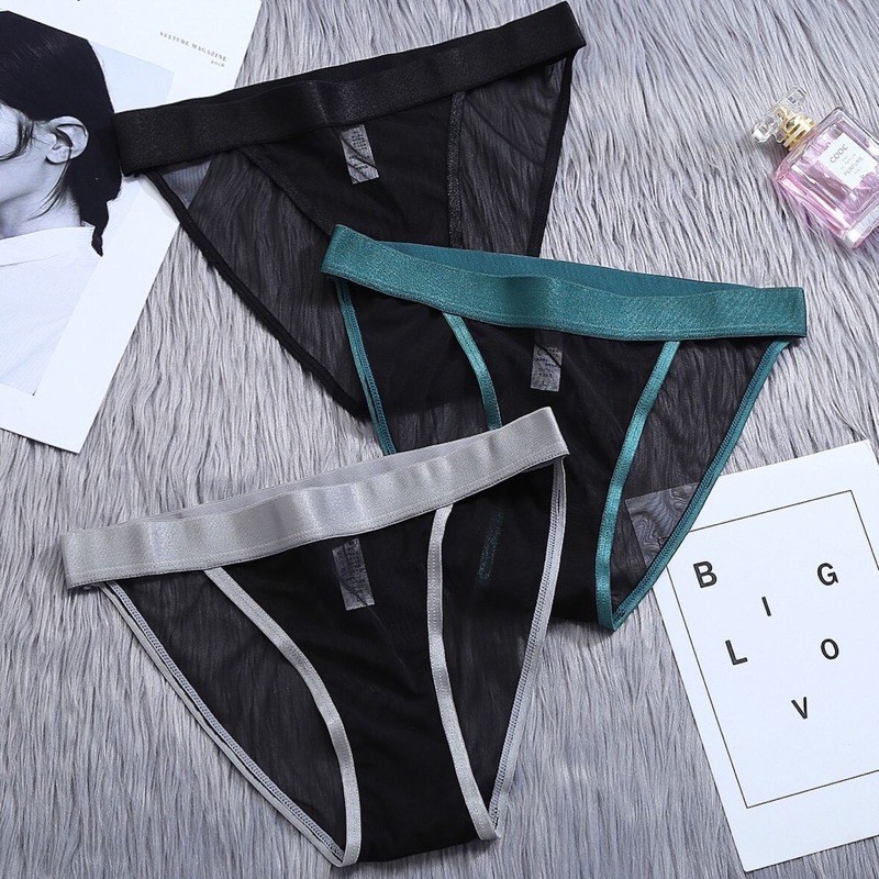 ♥️ Shop Uy Tín ♥️Quần lót nữ, Quần lót ren lưới sexy dây lưới tàng hình Q8840
