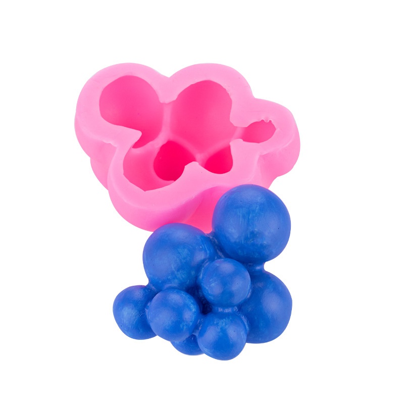 Khuôn Silicone Làm Bánh Hình Đám Mây / Trái Tim / Đám Mây