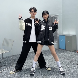 Áo Khoác Bomber TWENTI Chất Liệu Dù