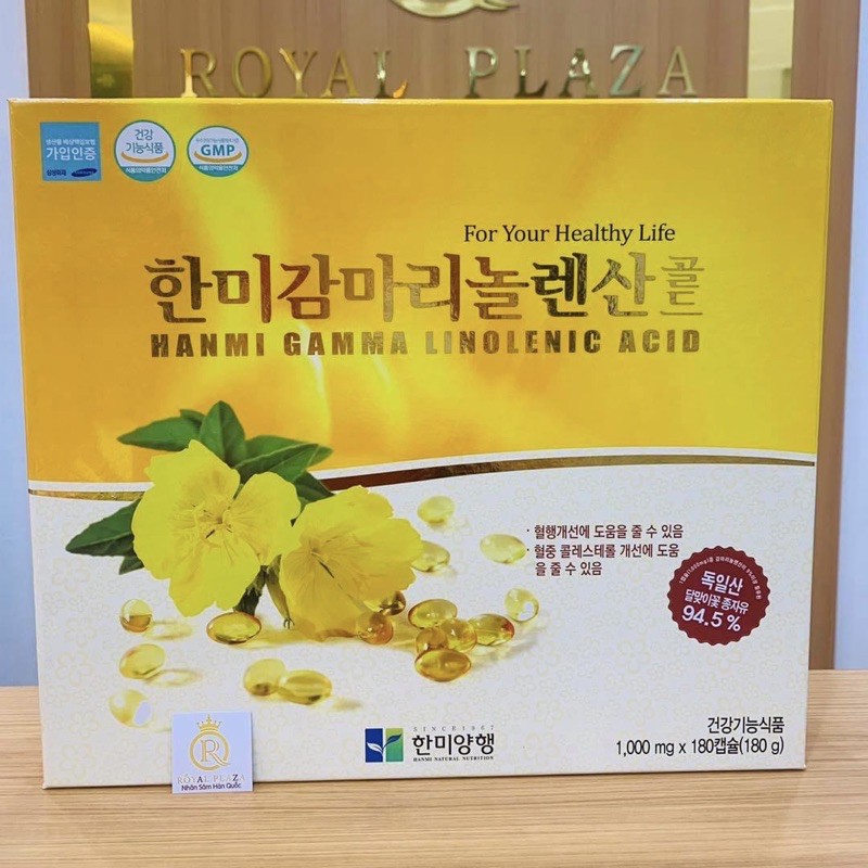 Tinh Dầu Hoa Anh Thảo Hàn Quốc Cân Bằng Nội Tiết Tố Nữ