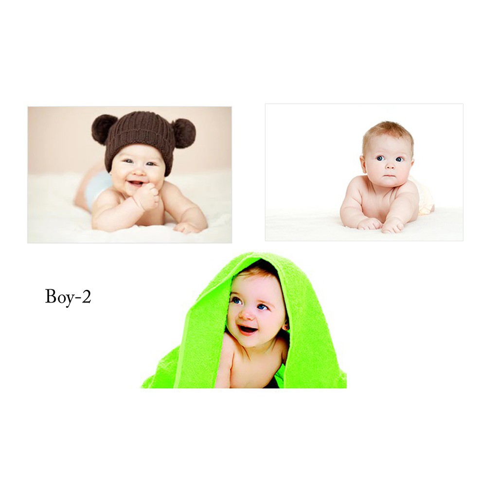 DEAL SỐC - Combo 3 tranh dán bé sơ sinh cho mẹ bầu ngắm
