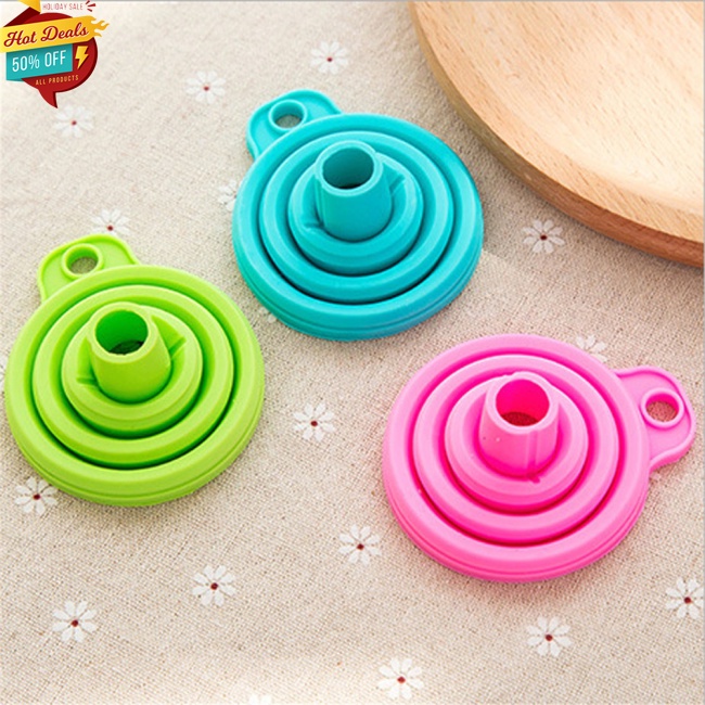 Phễu Silicone Cấp Thực Phẩm Có Thể Gấp Gọn