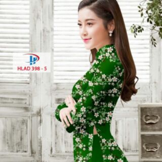 Vải áo dài hoa nhí