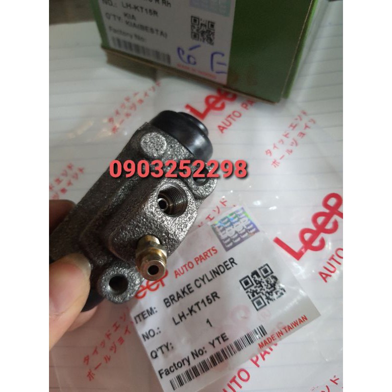 [Mã LIFEAU5SALE giảm 20k đơn 50k] Đôi xi lanh phanh sau kia 1t4 - heo phanh sau kia k2700,k3000 xi lanh đờ lu