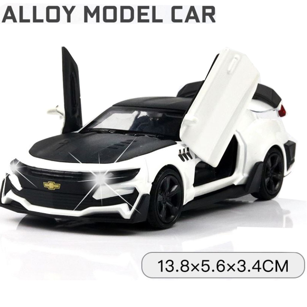 Xe ô tô mô hình kim loại Chevrolet Bumblebee tỷ lệ 1:34