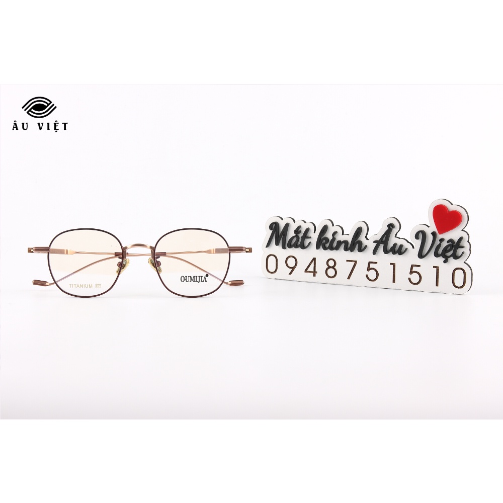 Gọng kính Oumijia Tom 22 dáng vuông Full box