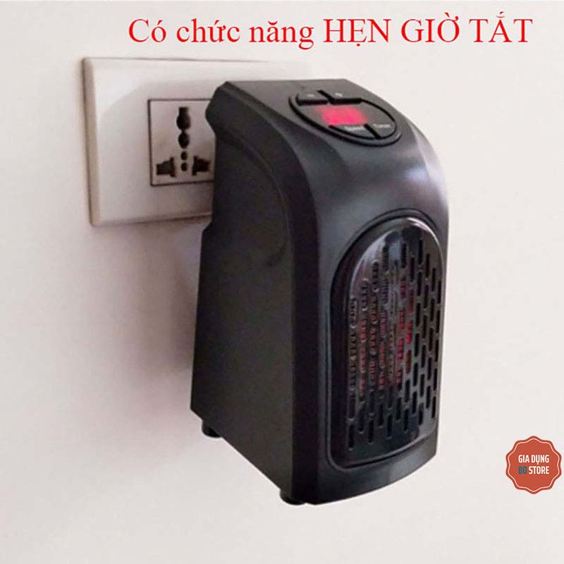 Quạt sưởi ấm mini tiết kiệm điện 400W [MÁY SƯỞI VUÔNG]